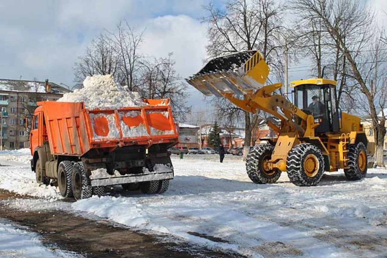 Механизированная уборка и вывоз снега